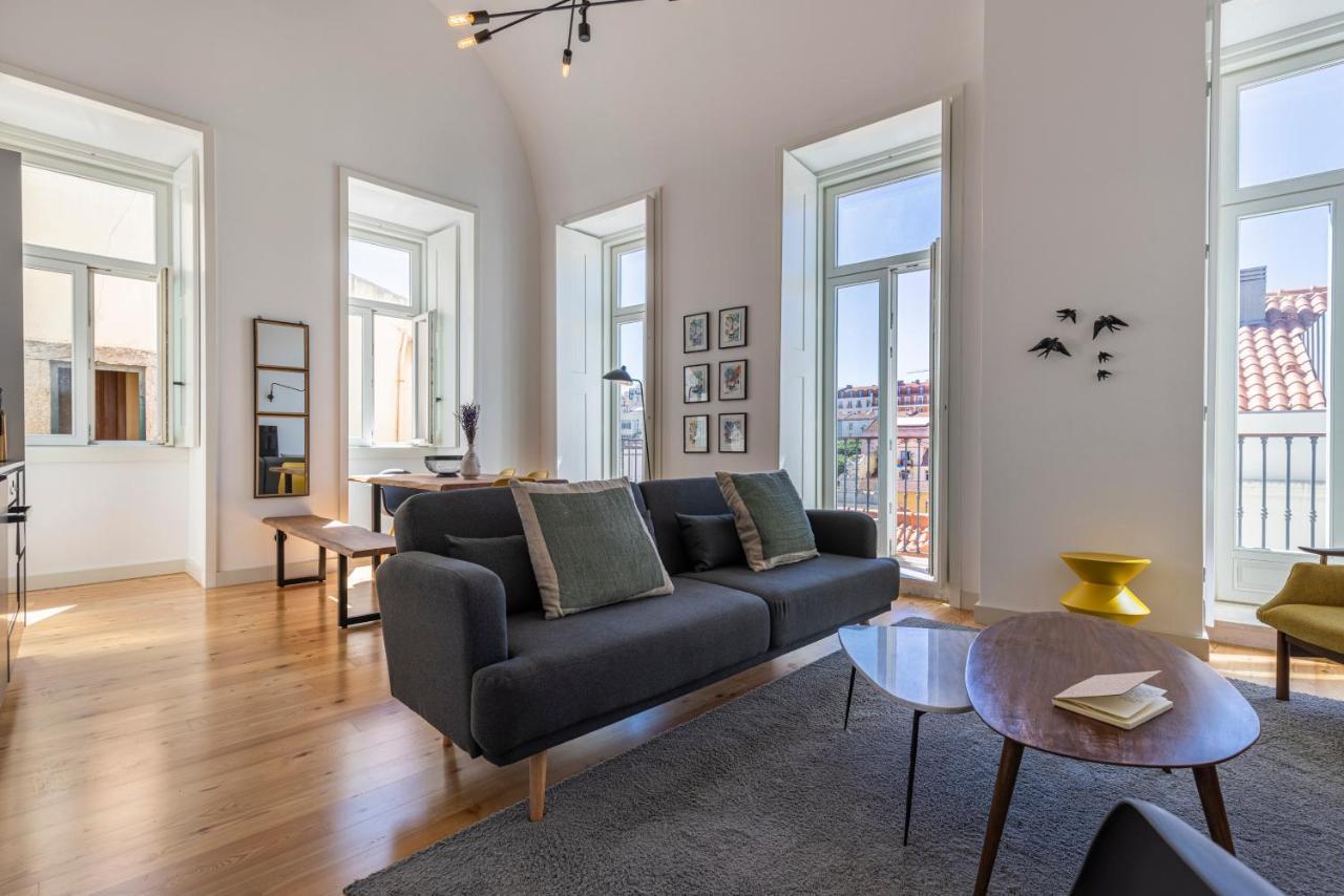 Glamorous 3Bdr Apartment In City Center By Lovelystay Lisbon Luaran gambar